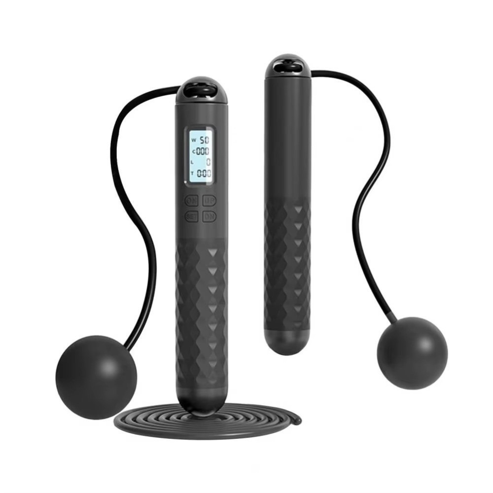 حبل قفز لاسلكي محمول بدون حبل  - مراجعة Smart Jump Rope Digital Counter وسعره
